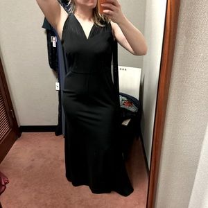Black formal gown